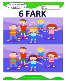 İki Resim Arasındaki Farkı Bul Etkinliği